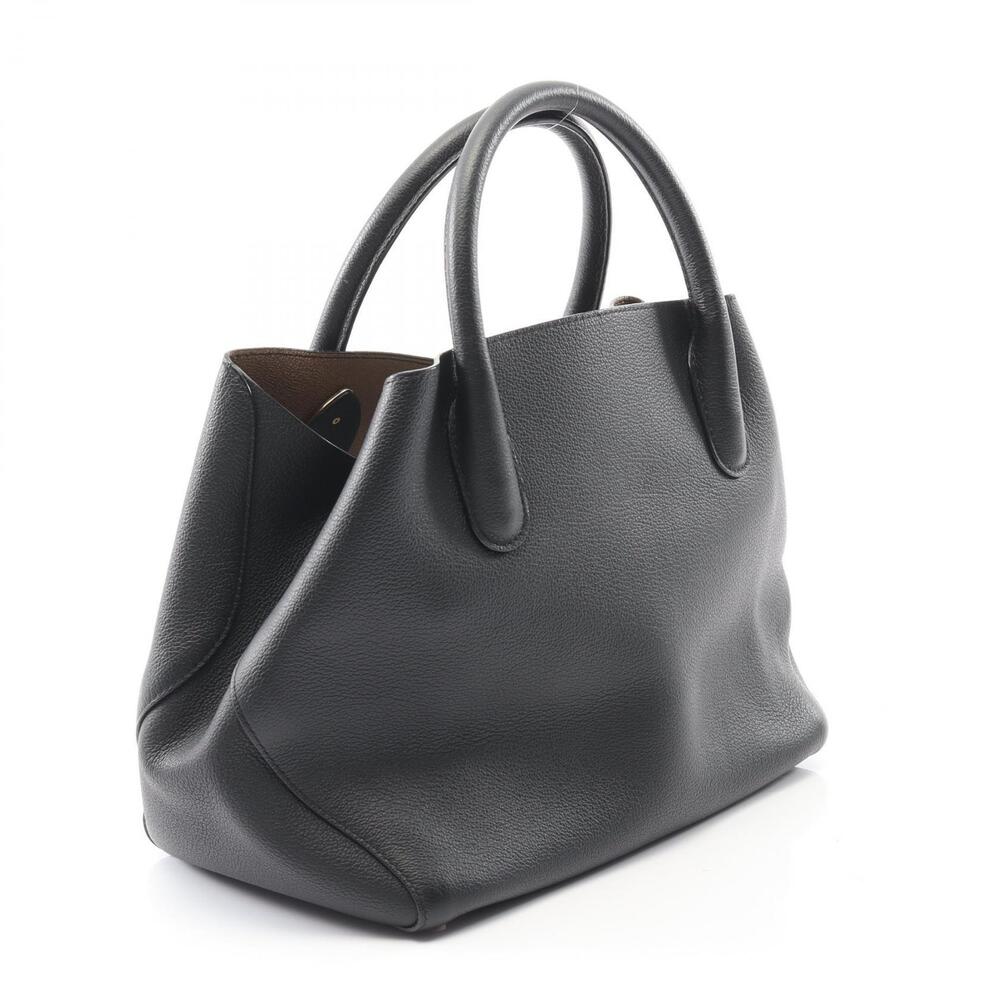 Dior Open Bar Handbag Leather Black - Picture 2 of 8